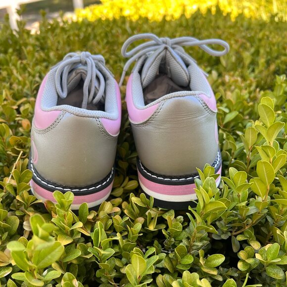 NWOT Circle Elite Bowling Shoes - Pink & Silver - Womens - Size 7.5 - Picture 4 of 11